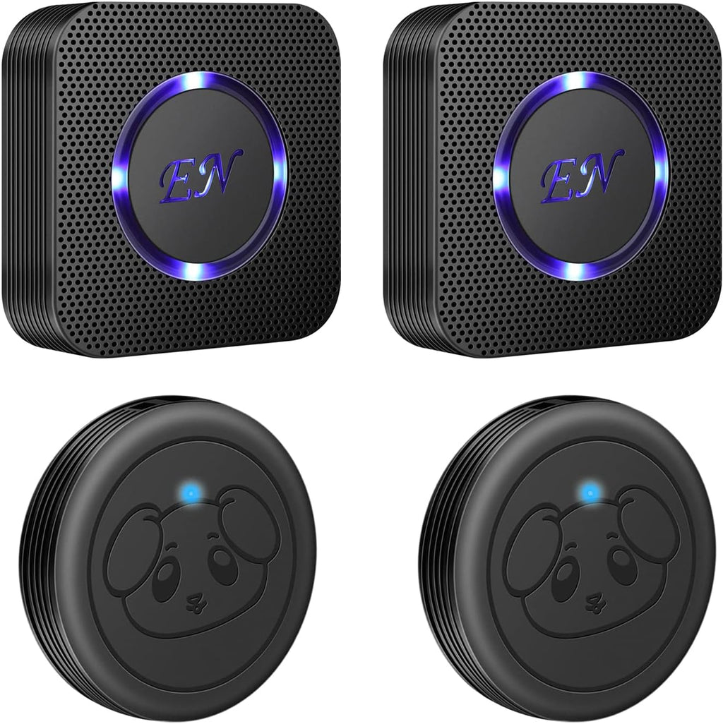 Dog Door Bell, Wireless Doggie Doorbells for Potty Training, Door Bell for Dogs to Go Outside, Dog Bells with 1 Receiver and 2 Waterproof Transmitters - Image 9