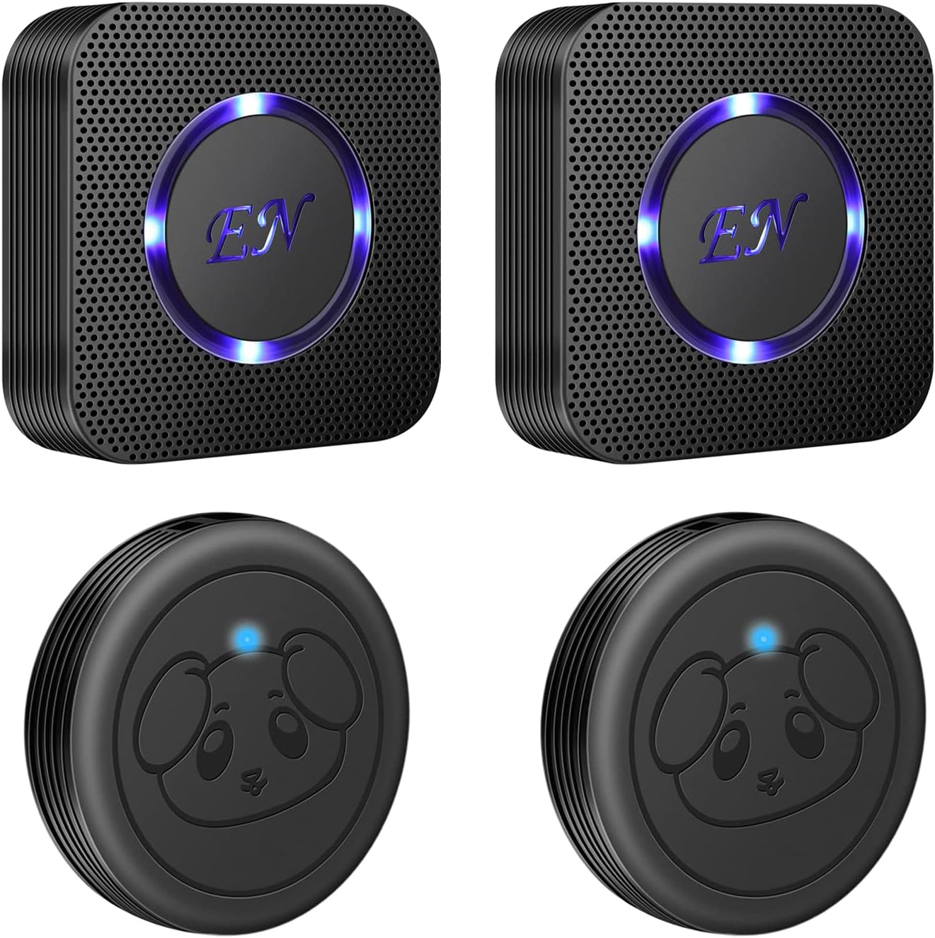 Dog Door Bell, Wireless Doggie Doorbells for Potty Training, Door Bell for Dogs to Go Outside, Dog Bells with 1 Receiver and 2 Waterproof Transmitters - Image 9