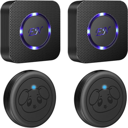 Dog Door Bell, Wireless Doggie Doorbells for Potty Training, Door Bell for Dogs to Go Outside, Dog Bells with 1 Receiver and 2 Waterproof Transmitters - Image 9
