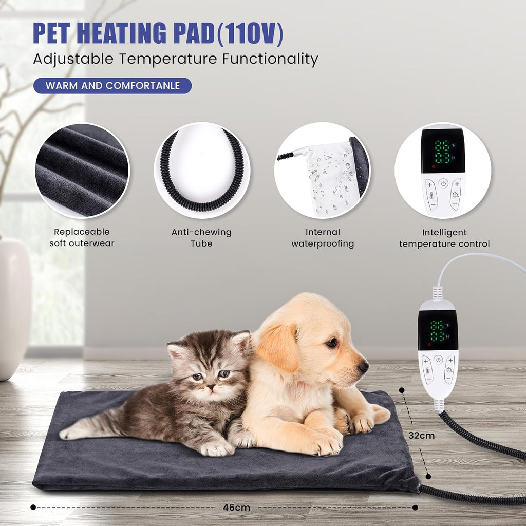 Premium pet whelping supplies showing the digital humidity detection sensors and internal environment controls.
