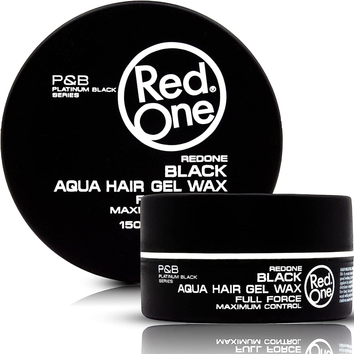 Redone Hair Styling Wax Black 150ml front view