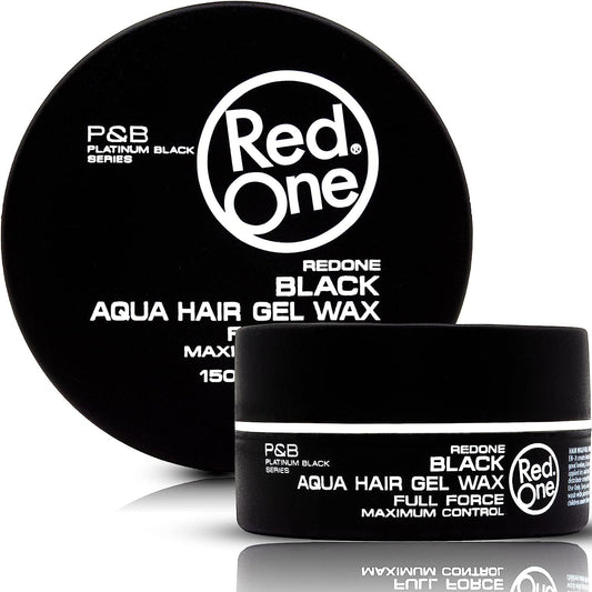 Redone Hair Styling Wax Black 150ml front view