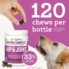 VetPro Complete health supplement with turmeric and omega three for dogs