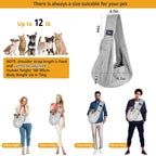 CUBY cat sling carrier interior plaid pattern detail