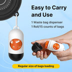 Medium to large breed dog walking with tangle free leash