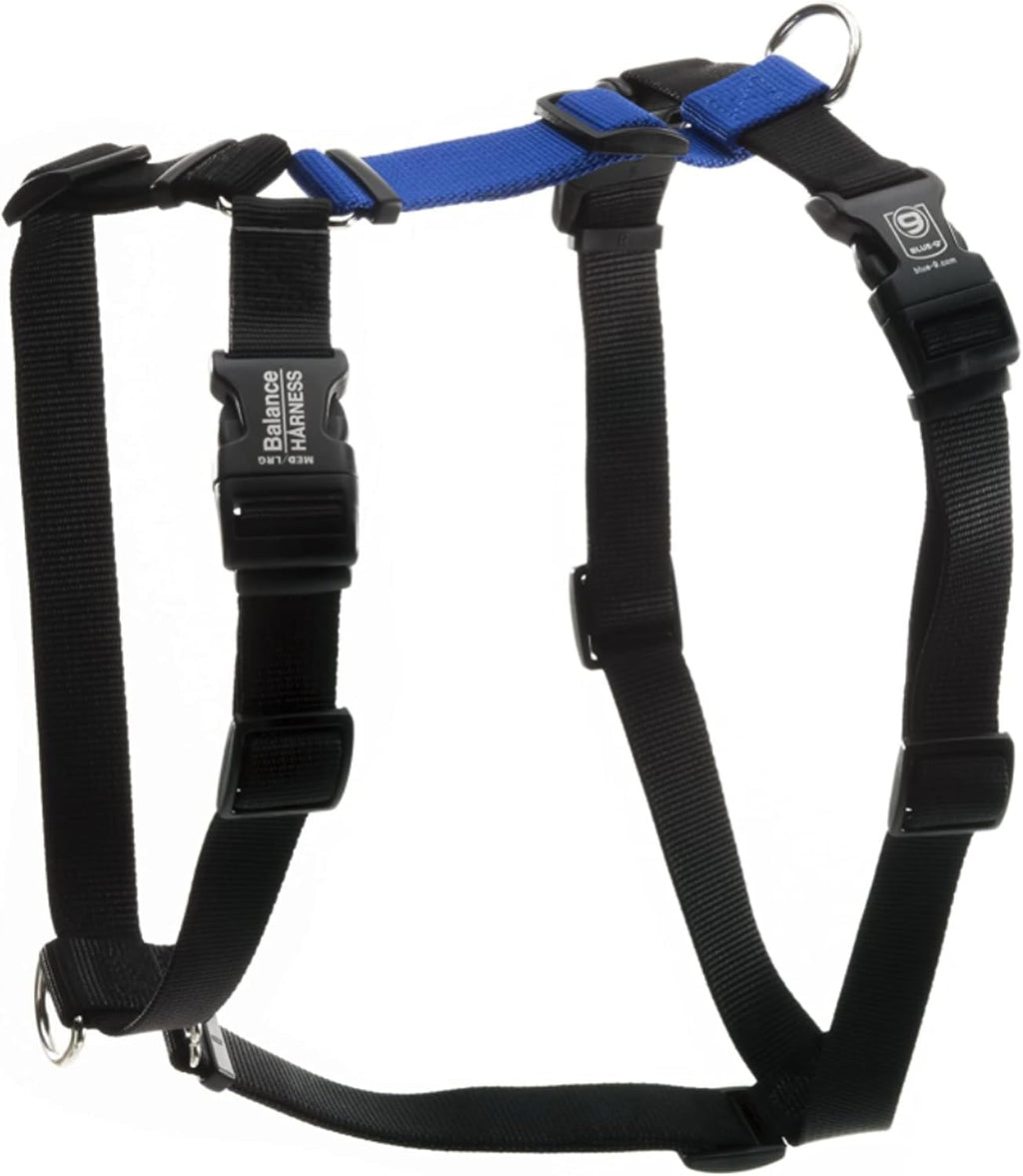 Blue-9 Buckle-Neck Balance Harness, Fully Customizable Fit No-Pull Harness, Ideal for Dog Training and Obedience, Made in The USA, Purple, Medium - Image 12