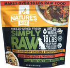 Nature's Diet Simply Raw Freeze-Dried Whole Food Meal - Makes 18 Lbs Fresh Food with Muscle, Organ, Bone Broth, Whole Egg, Superfoods, Fish Oil Omega 3, 6, 9, Probiotics & Prebiotics (Beef) - Image 9