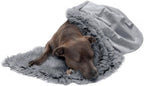 Furhaven Waterproof Throw Blanket for Dogs & Indoor Cats, Washable - Shaggy Plush Calming Long Faux Fur & Velvet Dog Blanket - Mist Gray, XL - Image 13