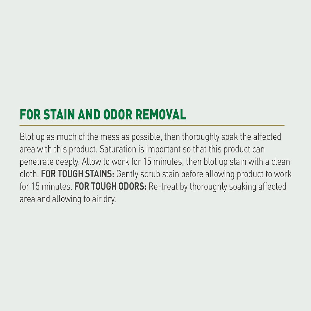 Enzymatic pet cleaner liquid for eliminating yellow sticky residue on floors