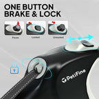 PetiFine large dog leash swivel hook mechanism