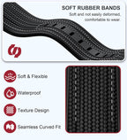 REBANDACE lengthening watch strap flexible water resistant material view