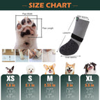Expawlorer paw protectors with heart grippers