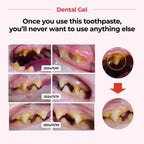 Back of packaging showing ingredients for Jayu Pet dental gel