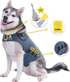CozyVest(R) Dog Anxiety Vest 3-in-1 Music & Aromatherapy Shirt, Relaxing Sound & Essential Oil Scent Jacket, Fireworks Thunder Separation & Thunderstorm Canine Stress Relief Coat (Gray, XL [65-110 Lbs]) - Image 12