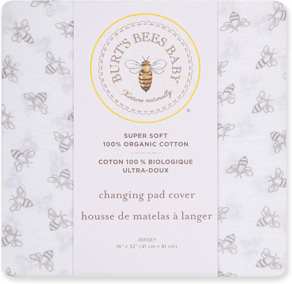 Burt's Bees Baby unisex gift set front view showcasing organic cotton essentials bundle