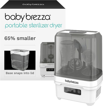 Baby Brezza Portable Baby Bottle Sterilizer and Dryer front view