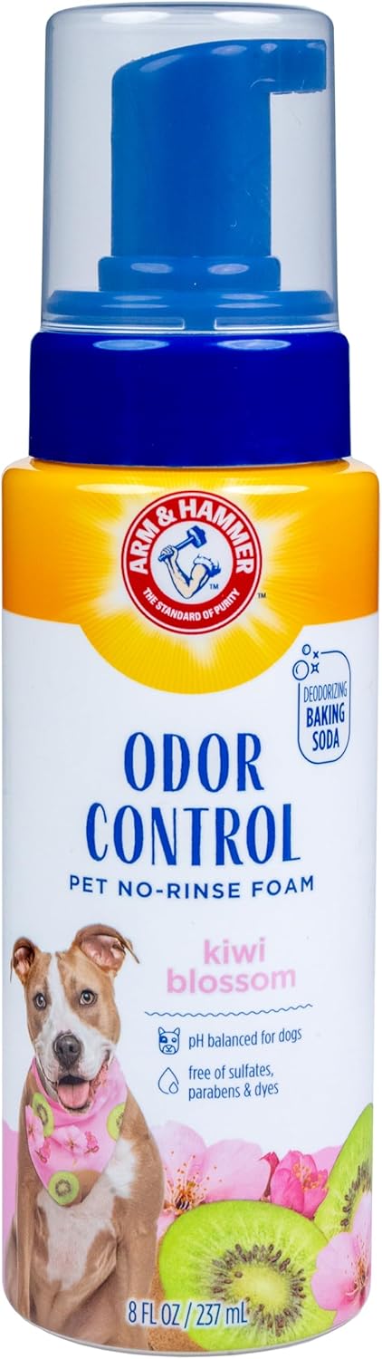 Arm & Hammer for Pets Super Deodorizing Dog Spray with Baking Soda for Odor Control Freshens Coat Between Baths pH Balanced Formula for Dogs Kiwi Blossom 8 FL OZ Single Dogs and Puppies Grooming - Image 9