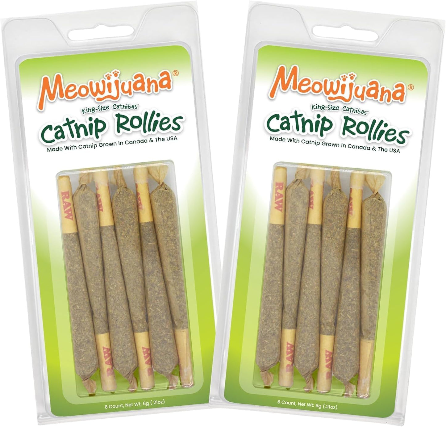 Meowijuana Meowi-Waui Bundle | King Size Catnip Rollies and Meowi-Waui | Hand Harvested and Rolled Dried High Potency Catnip | Grown in North America - Image 11