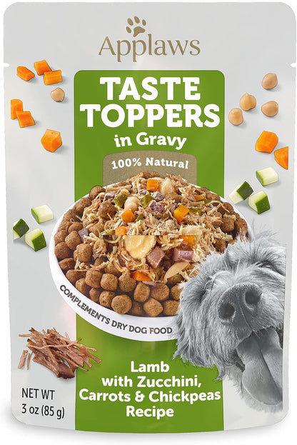 Applaws Taste Toppers, Limited Ingredient Dog Food Topper, Chicken with Peas & Pumpkin in Gravy (12 x 3oz Pouches) - Image 10