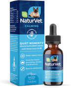 NaturVet Quiet Moments Calming Aid Cat Supplement Plus Melatonin - Helps Reduce Stress in Cats - for Pet Storm Anxiety, Motion Sickness, Grooming, Separation, Travel - 50 Ct. Soft Chews - Image 12