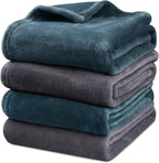 Onarway Dog Blanket Washable for Puppy: 4 Packs Dog Blankets 40"x28" - Fluffy Soft Small Throw for Cat Puppy Kitten Dogs - Fleece Pet Blankets for Bed Sofa Car and Indoor - Grey and Khaki - Image 10