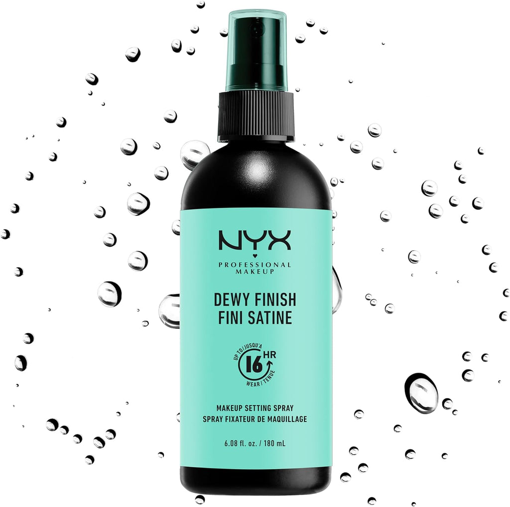 NYX PROFESSIONAL MAKEUP Makeup Setting Spray - Dewy Finish, Long-Lasting Face Mist for up to 16HR Wear, Vegan Formula - Image 11