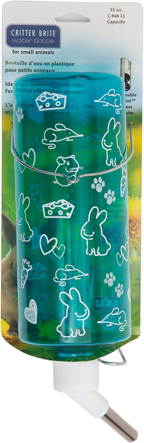 Lixit Weather Resistant Cage Water Bottles for Rabbits, Ferrets, Guinea Pigs Hamsters and Other Small Animals. (16-Ounce) - Image 9