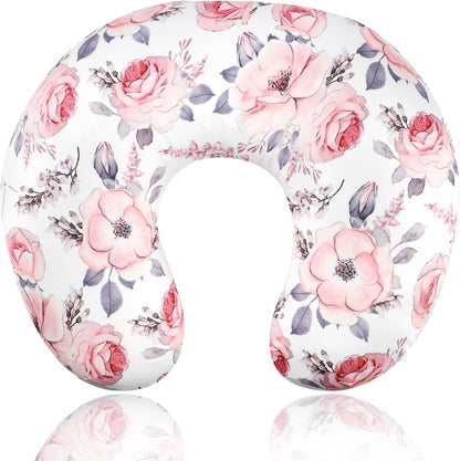 Swesen floral nursing pillow cover front view