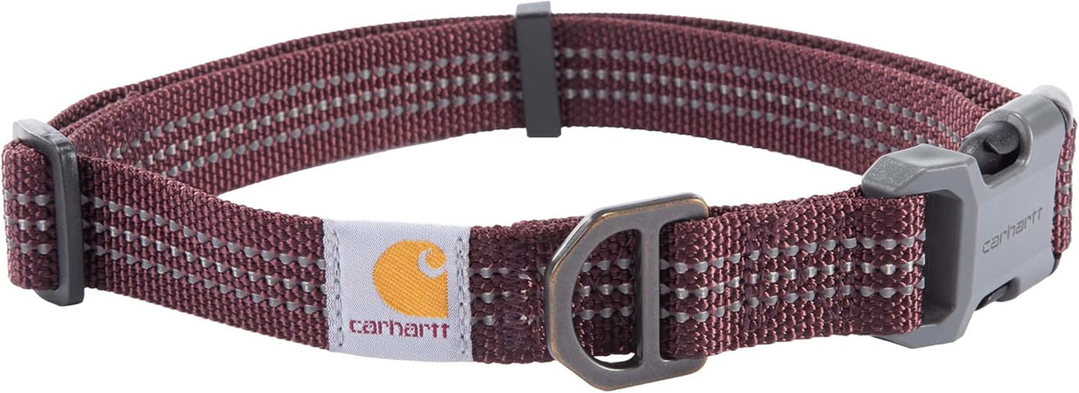 Carhartt Nylon Webbing Dog Collar, Fully Adjustable W/Durable Side Release Buckle and Reflective Stitching, Shaded Spruce, Large - Image 11