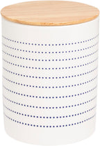 Pearhead Bone Apptit Ceramic Dog Treat Jar with Airtight Wooden Lid - Cute & Stylish Pet Treat Canister Keeps Dog Snacks Fresh - Durable, Easy-to-Clean Design, Kitchen Counter Dcor, 4 Cup / 32 oz - Image 9