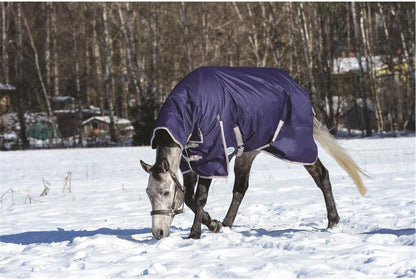 WeatherBeeta 1200 Denier waterproof horse blanket close up on buckle closures
