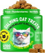 Multivitamin Cat Treats Vitamins for Indoor Cats Skin & Coat Digestion Immunity Mobility Heart & Brain Support Supplements for Overall Cat Health with Vitamins A B C D E and Biotin 100 Yummy Chews - Image 11