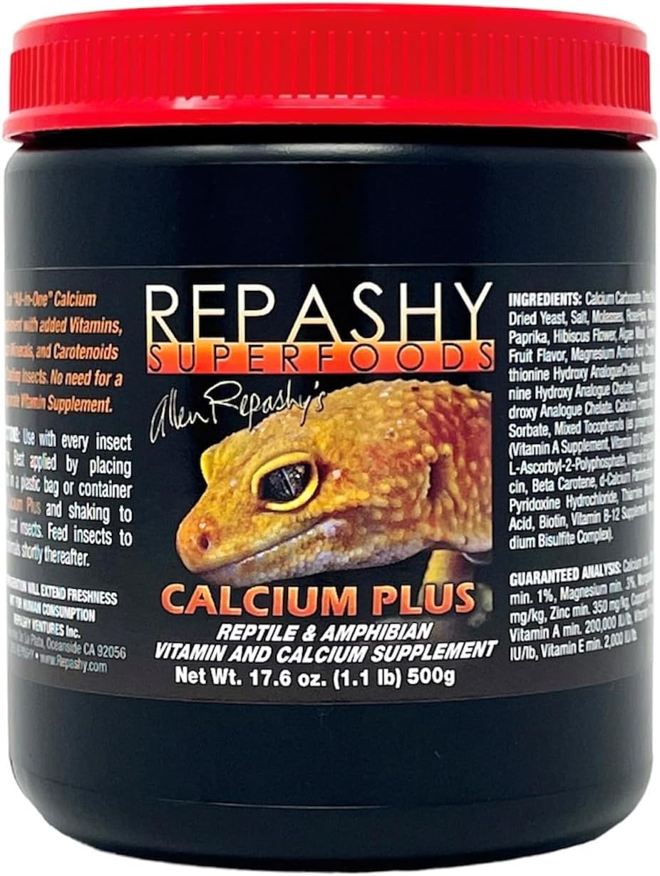 Repashy reptile dusting powder jar label details
