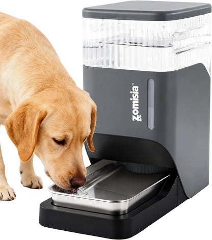ZOMISIA Automatic Dog Water Dispenser 8L with Stainless Steel Bowl, Gravity Large Capacity Water Bowl for Dogs, 2 Gallon Pet Waterer 100% BPA Free, Black - Image 12