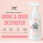 Skouts Honor plant powered cat urine eliminator 35 ounce bottle packaging