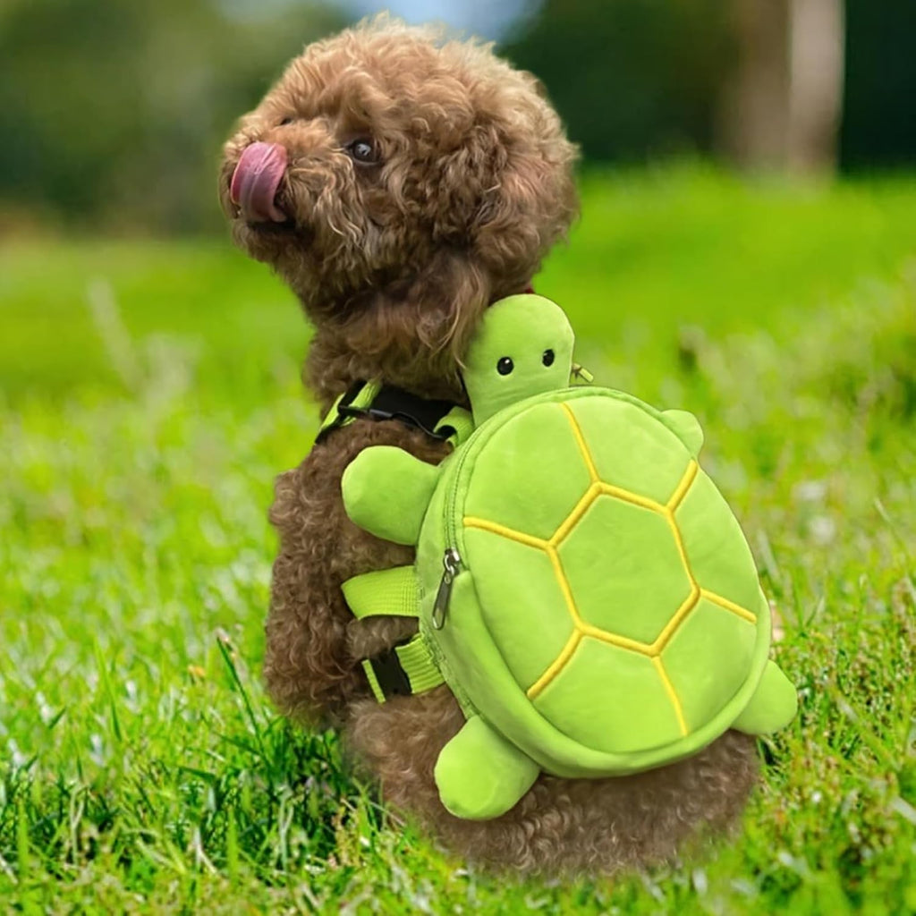 Breathable mesh backing on Comebachome pet harness backpack