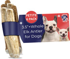 Devil Dog Pet Co. Elk Antlers for Dogs, Natural Dog Chew for Aggressive Chewers - Long Lasting and Odor Free - USA Sourced - Cleaner Teeth, Anxiety & Boredom Relief - Whole Medium 5"+ - Antler Bone - Image 14