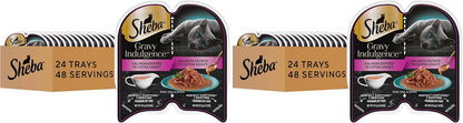 Sheba Gravy Indulgence Adult Wet Cat Food Beef and Chicken Entree in Extra Gravy Variety Pack, 2.6 oz. Twin-Pack Trays (12 Count, 24 Servings) (Pack of 2) - Image 13