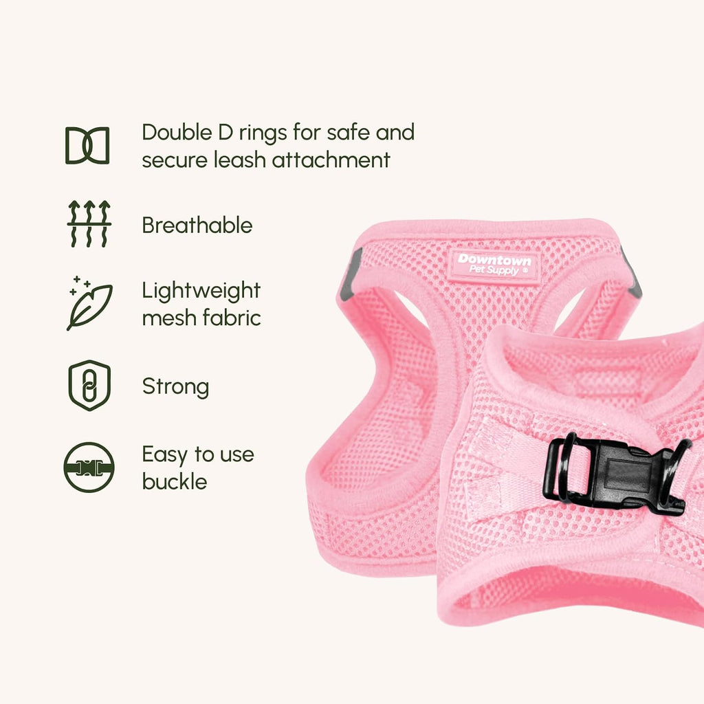 Downtown Pet Supply no pull dog vest harness close up