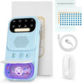 Danzhang wireless bed wetting alarm front view with receiver and sensor units.