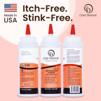 Dog grooming routine using Coat Defense preventative powder