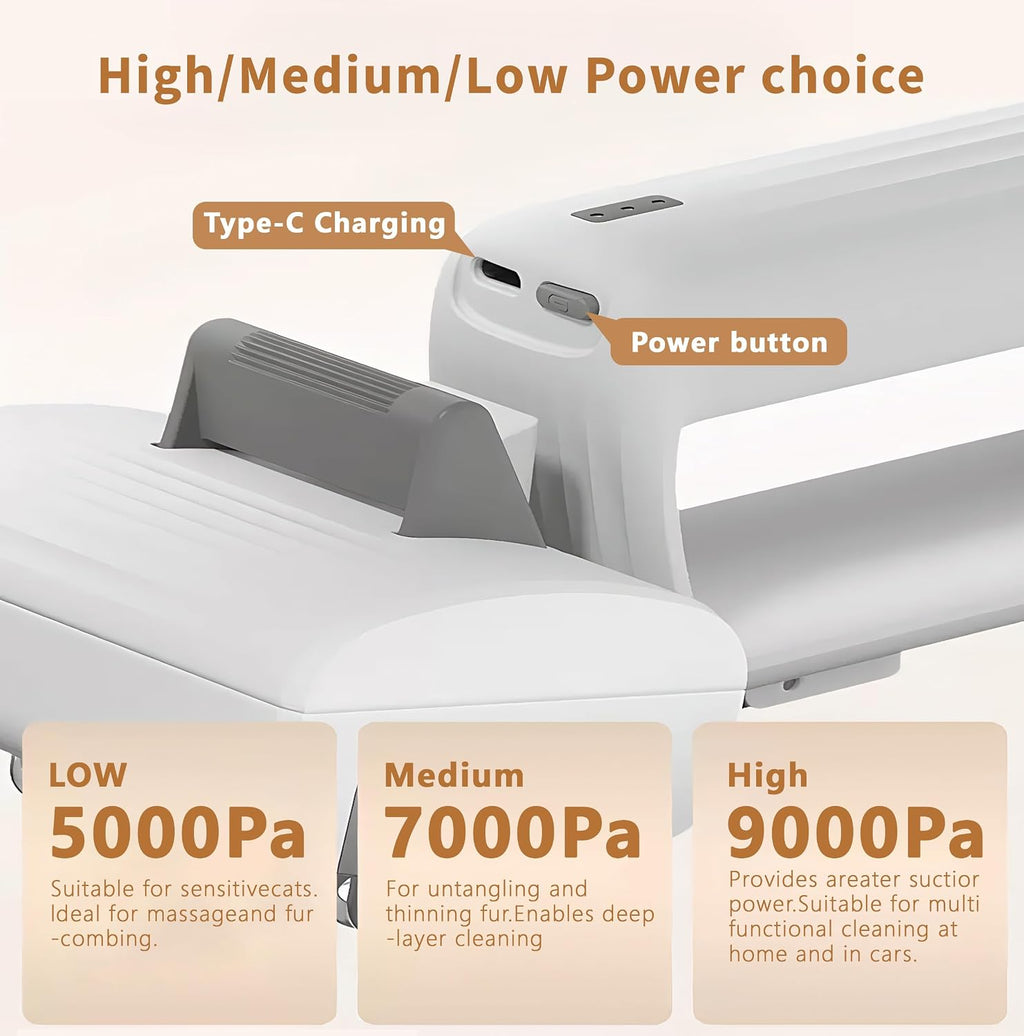 Washable HEPA filter removal process for the Hychipet pet vacuum cleaner.
