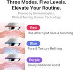 Medicube Mini Booster Pro Plus lighting modes display