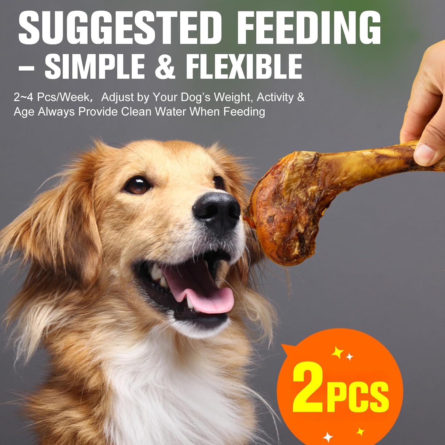 Textured beef pizzle sticks for healthy canine teeth