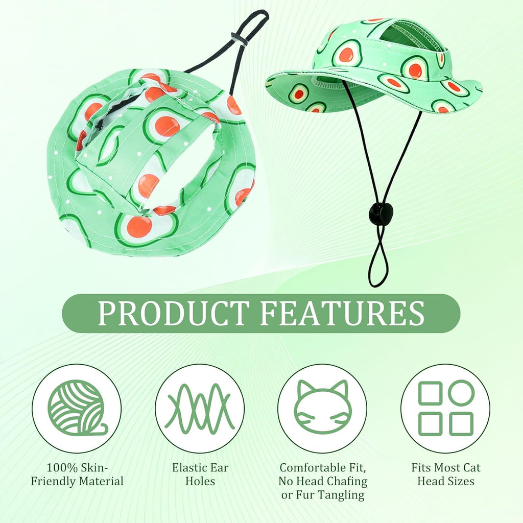 Adjustable drawstring detail on Qbleev cat hat