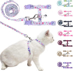 BEAUTYZOO Cat Harness and Leash Set Escape Proof for Walking, Kitten Soft Adjustable Vest Harnesses for Small Medium Large Cats, Easy Control Breathable Plaid Ribbon Nylon for Outdoor Indoor Use - Image 11