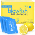 Blowfish maximum strength effervescent headache pain relief tablets front view pack