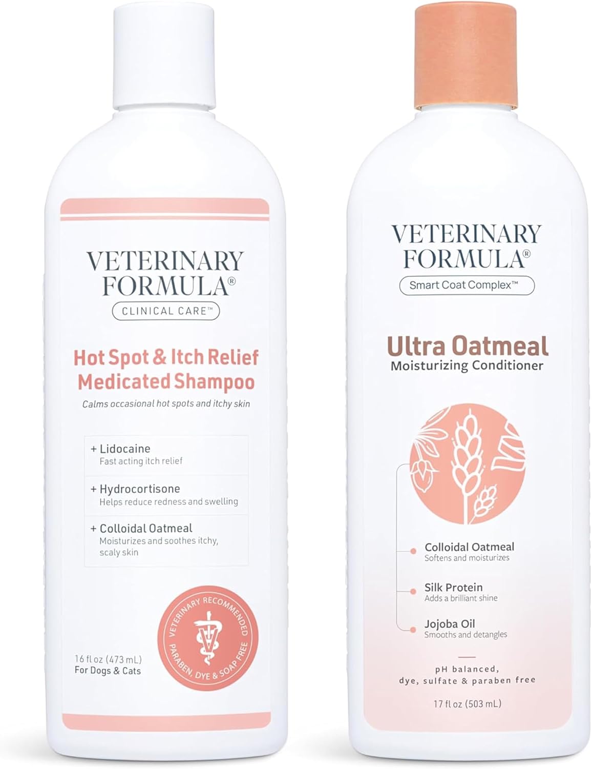Veterinary Formula Smart Coat Complex Ultra Oatmeal Moisturizing Conditioner for Dogs, 17 Fl oz - with Colloidal Oatmeal & Jojoba - Leaves Coat Soft, Shiny, Hydrated, Strong, with Long-Lasting Scent - Image 13