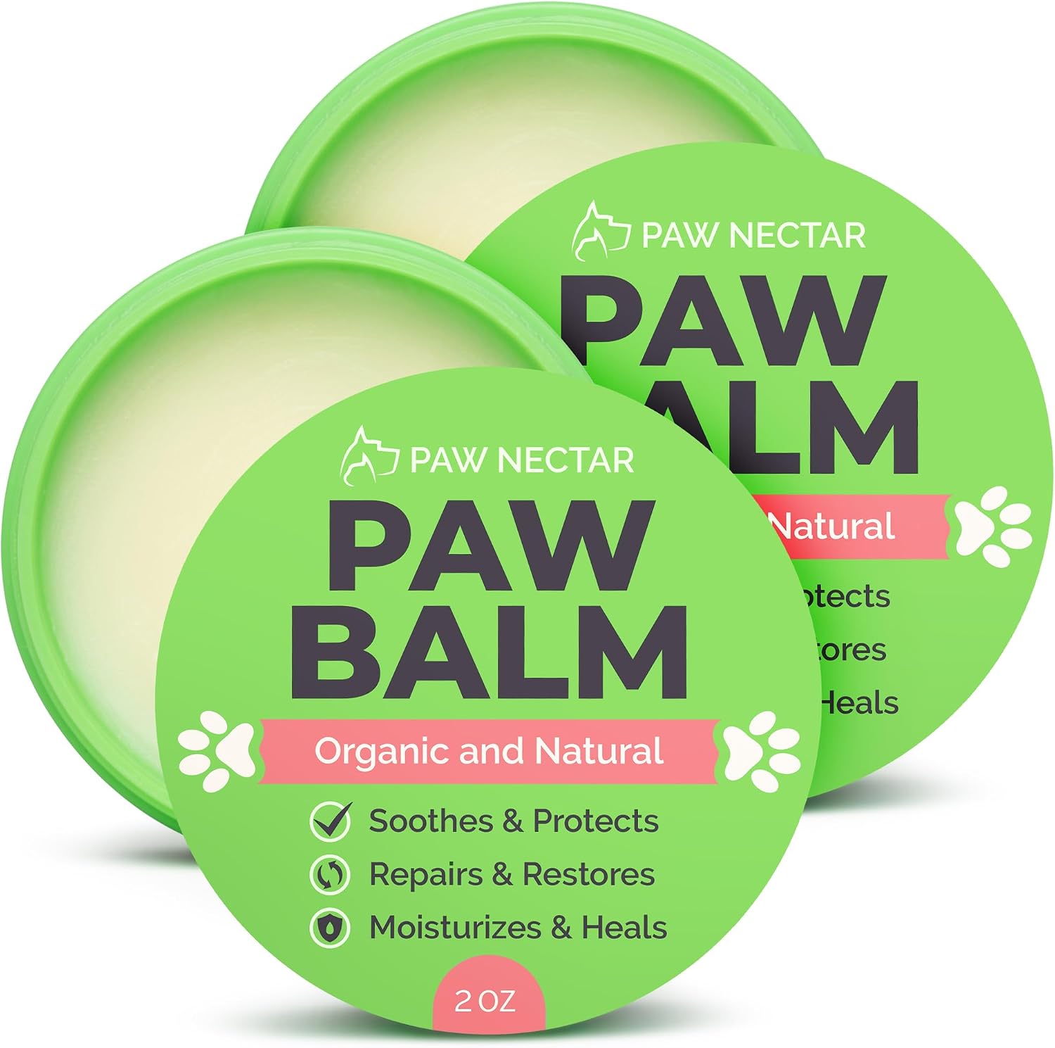 Paw Nectar natural paw protector packaging lifestyle shot