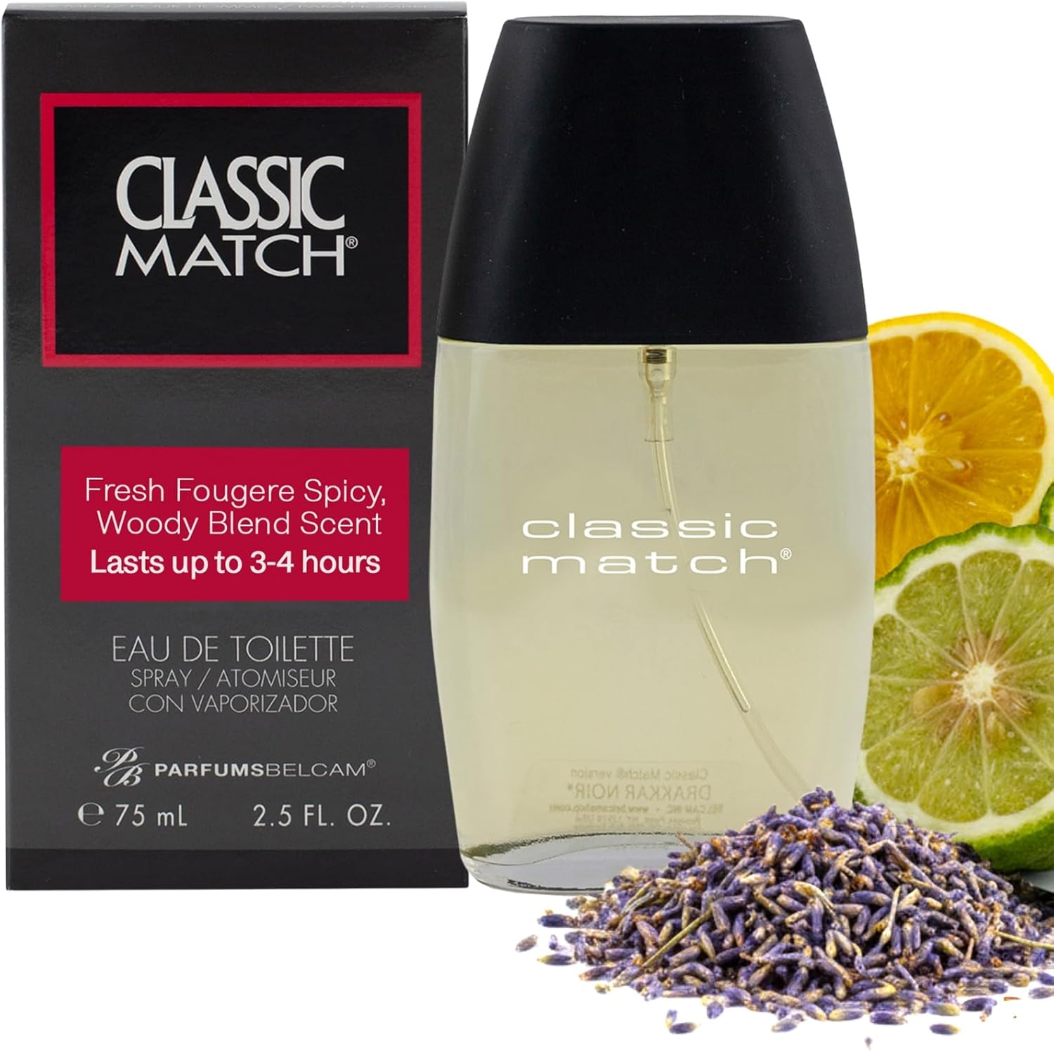 PB ParfumsBelcam CM Noir Eau De Toilette front view